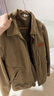 真维斯（Jeanswest）底特律工装外套男秋冬款2025新款美式复古潮牌纯棉休闲男夹克痞帅 卡其色 L 适合 140斤-160斤 实拍图