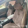亦春天专用汽车坐垫冬季座套座椅垫奔驰宝马奥迪大众座椅套座垫 远见_翻毛皮_专车专用_咖色 五座专用_留言车型 实拍图