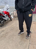 班尼路（Baleno）束脚裤男秋季重磅华夫格宽松垂感休闲裤子小熊印花男生显瘦九分裤 实拍图