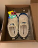 泰兰尼斯311初秋男童鞋幼儿园室内鞋透气帆布鞋防滑舒适板鞋白蓝23码 实拍图
