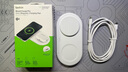 贝尔金（BELKIN）苹果无线充电器 Qi2认证磁吸无线快充 iPhone15W快充 兼容MsgSafe快速充电 面板式二合一 套装白 实拍图