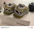 索康尼（SAUCONY）索康尼KINVARA 4 RE千禧风复古运动休闲鞋男女情侣老爹鞋 米绿 38 实拍图