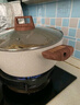 cookerbene汤锅麦饭石色不粘锅加深大容量炖煮锅微压煲汤锅电磁炉燃气通用 双木耳汤锅 28cm 实拍图