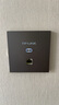 普联（TP-LINK）全屋WIFI6面板AP套装AX1500M千兆ac+ap面板易展路由无线AP套装 双频Wi-Fi6面板深空银×5+9口一体化路由1台 实拍图