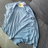 迪卡侬（DECATHLON）长袖t恤男春夏季跑步服男士打底衫速干衣运动跑步健身速干长袖 雾霾蓝 L 实拍图