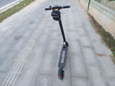 菲尼泰电动滑板车迷你折叠男女代步两轮小型电瓶车轻便上班代驾车 黑色约20-30公里带照明灯防爆胎 实拍图