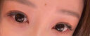海俪恩彩色隐形眼镜美瞳半年抛大直径 马卡龙之吻1片装 星黛黑 400度  实拍图