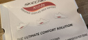 斯凯奇（Skechers）男士运动皮鞋软底足弓支撑运动鞋系带绅士商务鞋 BLK黑色 40 实拍图