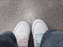 李宁奶酪丨板鞋女鞋夏季低帮舒适柔软小白鞋经典百搭休闲鞋运动鞋 【玛丽猫联名】白/粉/蓝(382)-7 37 实拍图