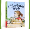 夏洛的网 英文原版 Charlotte's Web 怀特White 儿童文学名著 纽伯瑞奖 夏洛特的网英文原版 搭奇迹男孩 洞Holes 弘书阁英语文库十大儿童之一 实拍图