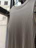 红豆居家（Hodohome）【春上新】女士条纹显瘦打底吊带衫可外穿背心女2件装  L 实拍图