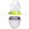 可么多么（como tomo）宽口径硅胶奶瓶婴儿仿母乳防呛 新生儿奶瓶（0-3月) 绿色 150ml 实拍图