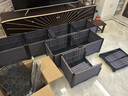 原起点50cm加大阳台种菜箱长方形塑料花盆户外蔬菜种植神器室外花箱花槽 【加厚】加深2联箱(100*40*35） 实拍图