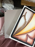 Apple/苹果 iPad Air 11英寸 M2芯片 2024年新款平板电脑(Air6/256G WLAN版/MUWJ3CH/A)星光色 实拍图