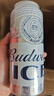 百威（BUDWEISER） 冰啤酒ICE 醇正清爽 部分区域保至9月1号 500mL 18罐 整箱装 实拍图
