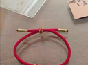 GLTEN本命年银手链女士编织红绳女轻奢生日元旦跨新年礼物送女朋友老婆 【蛇来运转红绳】+证书 实拍图