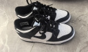 NIKE耐克DUNK LOW(GS)中大童运动鞋女鞋春夏黑白熊猫CW1590-100 37.5 实拍图
