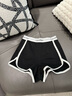 Calvin Klein内衣【摩登引力带】女士本命年ck家居外穿睡裤辣妹运动短裤QS5982 001-太空黑 XS 实拍图