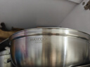 美厨（maxcook）304不锈钢火锅32cm 三层钢汤锅火锅复底 燃气电磁炉通用 MCT2034 实拍图