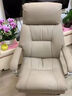 小米明珠多功能沙发电动按摩客厅单人小型太空沙发舱摇摇椅懒人休闲旋转椅 猫爪皮浅灰色-手动坐躺+转摇 实拍图