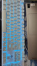 惠普（HP）K10G-104键青轴机械键盘有线高颜值冰蓝光游戏键盘电竞网吧金属面板全键无冲热插拔 实拍图