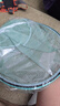 渔之源速干抄网头捞鱼网抄网网兜网抄头防挂抄网头配件网头渔具 35cm 浅绿铝合金网头 实拍图