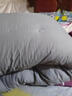 大豆纤维被芯冬季加厚棉被双人四季被子学生宿舍单人夏被春秋被 绅士灰 200*230cm6斤春秋被 实拍图