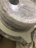 洛滑家用石磨农村老式复古手动推磨面麻石磨盘迷你小型磨五谷杂粮石碾 25*35标配 新款升级加厚【家用磨浆】 实拍图