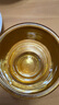 竹节杯玻璃水杯男女士带吸管杯子隔热便携咖啡杯 琥珀色 400ml 1只 实拍图
