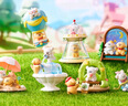 名创优品（MINISO）线条小狗浪漫樱花系列盲盒手办桌面摆件玩具生日礼物女 单盒 实拍图