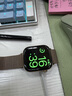 Apple/苹果 Watch Series 10 智能手表GPS+蜂窝款46毫米金色钛金属表壳金色米兰尼斯表带M/L MX043CH/B 实拍图