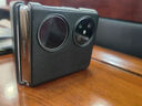 正件适用 华为Pocket2手机壳huawei Pocket2保护套折叠屏真素皮防摔抗震镜头保护超薄硅胶背壳男女-黑 实拍图