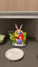 吉兔坊北京坐麒麟兔儿爷泥塑桌面工艺品摆件办公室玄关装饰纪念品伴手礼 实拍图