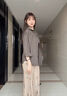 小野和子防晒衬衫2025夏季新款冰丝防晒衣高级时尚防晒服夏季轻薄款外套 【轻薄抗皱】茶褐棕 M （168-175cm，110-130斤） 实拍图