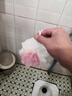 京东物流 沐浴球沐浴花浴花超大超柔软搓澡巾男女搓澡神器浴球 【2个装】米粉浴球30g 实拍图