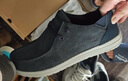 斯凯奇（Skechers）男鞋夏季一脚蹬帆布鞋商务通勤休闲软底板鞋66387 实拍图