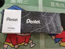 派通（Pentel ）0.5mm商务中性笔金属杆 旋转出芯签字笔快干 BLN2005W-AE 白色 实拍图
