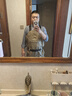 胜丽 下水裤尼龙路亚涉水裤连体背带雨裤男连体服190D 卡其色 BWN69K 41码 实拍图