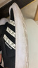阿迪达斯（adidas）童鞋三叶草秋冬男女小童一脚蹬贝壳头鞋 IH3049黑/白/橘绿 实拍图