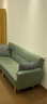 卓芝 布艺沙发床客厅卧室组合家具北欧现代小户型出租房公寓折叠沙发 18号抹茶绿（科技布） 4人位(2米长*宽0.95米)配3抱枕 实拍图