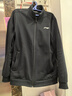 李宁（LI-NING）外套男春秋卫衣运动男开衫款宽松运动针织上衣休闲男装健身休闲服 基础黑（立领-春秋薄绒款） 3XL 实拍图