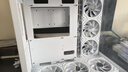 航嘉S980龙卷风LITE悦享版/S970MAX海景房无立柱侧透电脑机箱台式主机atx纯白色360水冷散热风扇 S970MAX白+棱镜4pro风扇白色*10 实拍图