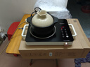美的（Midea）【国家补贴】电陶炉炒菜电陶炉家用煮茶炉旋控2200W大功率电磁灶双环控火智能定时防水围炉煮茶 【配陶土砂锅】耐高温防开裂 实拍图
