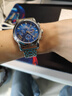 欧利时（OLEVS）瑞士认证品牌手表男多功能日历夜光防水石英表高档商务男士手表 OLEVS-2892-钢带本蓝 实拍图