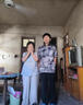 戴妈妈奶奶装套装夏装短袖妈妈装2025新款老年女装60-80岁老年人洋气t恤 蓝色冰丝两件套 3XL 建议115-130斤 实拍图