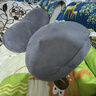 MUJI可当成腰垫使用的柔软靠垫 抱枕 腰托腰靠 炭灰色 35*35*35cm 实拍图
