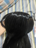 假发女长发公主切发型黑长直发lolita姬发仿真发自然水母头全头套 公主切刘海长直发 自然黑 长发 60cm -发网 实拍图
