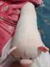 赟娅飞天猪毛绒公仔长条抱枕小猪布娃娃陪睡玩偶床上夹腿专用沙发靠枕 【圆眼款90厘米】独立内胆可拆洗 实拍图