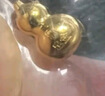 潮宏基 第1桶金 攒金豆豆黄金转运珠足金投资金小金豆小金库金珠小金条 小葫芦 金重1g 实拍图