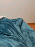红豆家纺冬季牛奶绒被套150x200cm加厚保暖被罩子家用床单被单床上四件套 轻羽-宾利蓝【双面加绒 可裸睡】 150*200cm【被套单件】 实拍图
